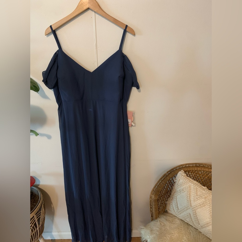 Birdy Grey Blue Spaghetti Strap Sundress